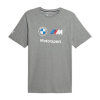 BMW MMS ESS Logo Tee Medium Gray Heather-XXS