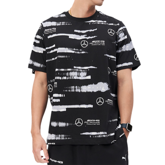 MAPF1 AOP Logo Tee PUMA Black-XS