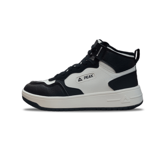 PEAK-Winter culture shoes (Black White)