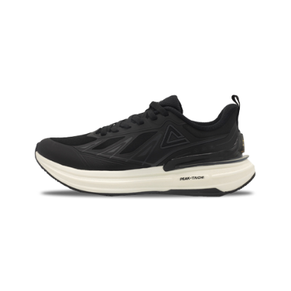 PEAK-Running Shoes-Black WHITE 