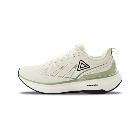 PEAK-Running Shoes-WHITE/GREEN