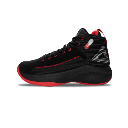 BASKETBALL MATCH SHOES/Black Red