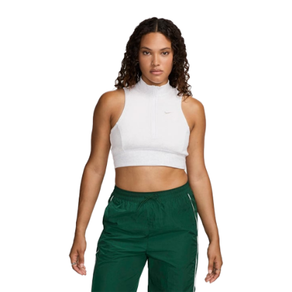 Nike Chill 1/2-Zip French Terry Cropped